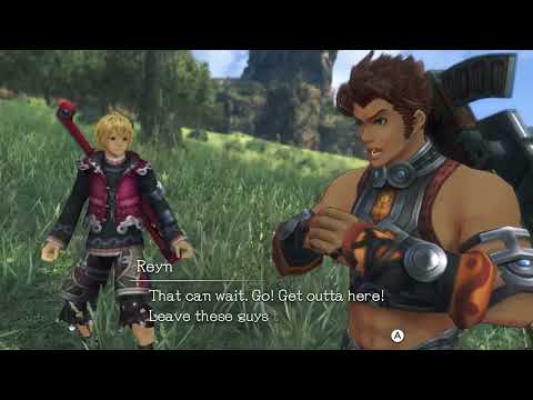 Xenoblade Chronicles Cutscene 40 - The Boy at the Oasis (Chapter 4)