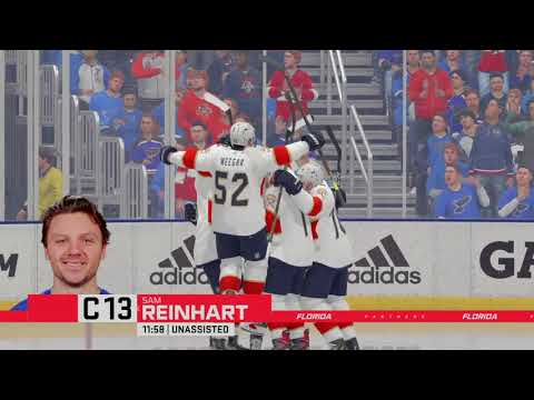 NHL® 22 Florida Panthers vs St. Louis Blues Gameplay