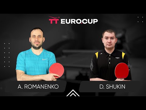19:15 Andrii Romanenko - Dmytro Shukin 16.06.2024 TT Euro.Cup  Ukraine  Professional. TABLE 4