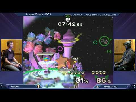 MMOM179 SSBM - Golden (C. Falcon) vs. Yasu (Marth) - Melee LSF