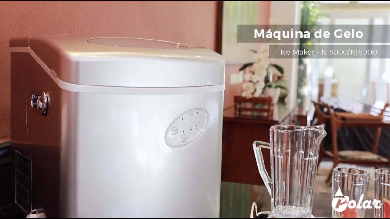 Máquina de Gelo Ice Maker - 22 Kgs - Polar equipamentos