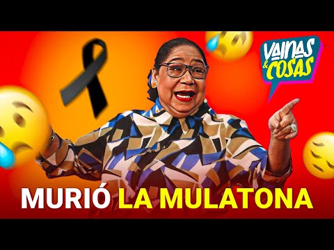 Angelita Curiel, "La Mulatona," has died: Farewell to a legend of the 1980s.