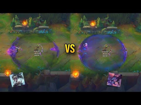 Coven Akali vs Star Guardian Akali Skin Comparison - League of Legends