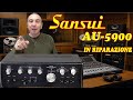 SANSUI AU 5900 A JEWEL OF AN AMPLIFIER