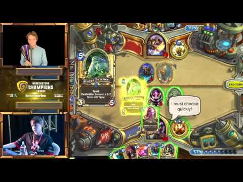 Pavel vs Hoej - Group A Deciders Match - Hearthstone Champions League