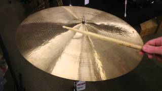 Video thumbnail for *SOLD* - Istanbul Mehmet Nostalgia 50's Sizzle Ride Cymbal 21" - 2044 grams by Drum Center of Portsmouth