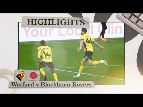 Watford 1-1 Blackburn Rovers | Highlights