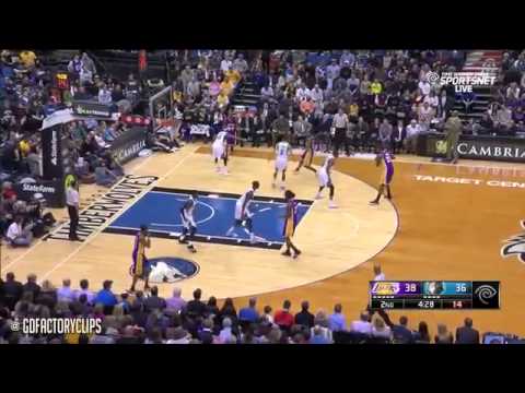 Kobe Bryant Highlights At Timberwolves (2014.12.14) - 26 Pts, Passed Jordan For 3rd All-Time Scoring