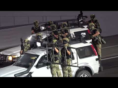 "Bus hijackers neutralised" - Total Defence Display @ #NDP2022,  The Float, Marina Bay, Singapore