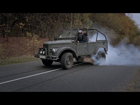 Газ 69 с мотором от Лексуса. Валим! (3UZ-FE)