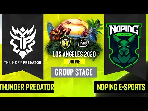 Dota2 - Thunder Predator vs. NoPing E-sports - Game 2 - Group Stage - SA - ESL One Los Angeles