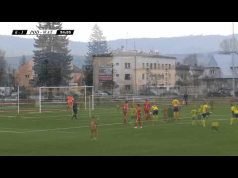 Skrót meczu: Podhale Nowy Targ 1:1 Watra Białka Tatrzańska