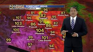 Sizzling hot weather in the Valley