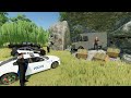 Cops find bank robber using night vision | Farming Simulator 22