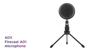 Video thumbnail for ADX Firecast A01 Microphone - Black | Product Overview | Currys PC World by Currys