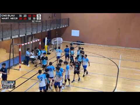 Final cadet masculí  CNS Cadet Blau - Martorell Negre