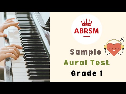 ABRSM Aural Test Example Grade 1｜Mock Aural Test｜Aural Training