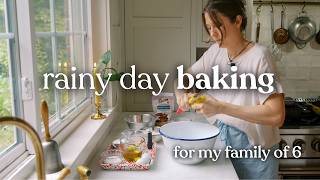Rainy Day Baking Marathon | Sourdough, Fresh-Milled Bread & Treats
