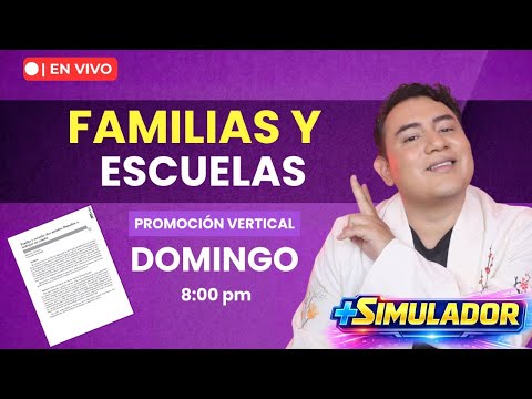 🔥PROMOCIÓN VERTICAL | FAMILIA Y ESCUELA: DOS MUNDOS LLAMADOS A TRABAJAR EN COMÚN