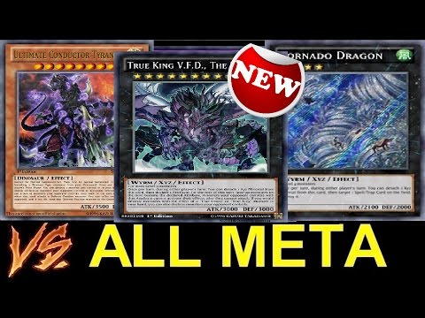 Dinosaur True King Vs...ALL META!! Tornado Dragon : NEW BROKEN Rank 4!!
