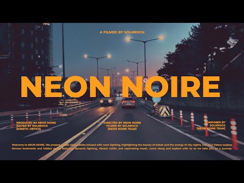 Seoul Sunset Night Drive - chill / Lofi + Synthwave Beats to Relax/Sleep/Study | 로파이 & 신스웨이브 서울 드라이브