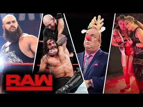 WWE Monday Night Raw 24/12/2018 highlights | wwe raw 24 December 2018 highlights | raw live today