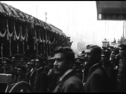 Funerales en Chile del Presidente Pedro Montt Montt 1911.