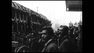 Funerales en Chile del Presidente Pedro Montt Montt 1911.