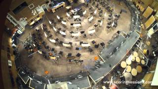 Time-lapse from Alexandre Desplat's GODZILLA