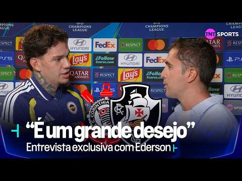 EDERSON EXALTA TORCIDA DO CORINTHIANS E VASCO, E “ENCERRA” SEU CICLO NA SELEÇÃO BRASILEIRA