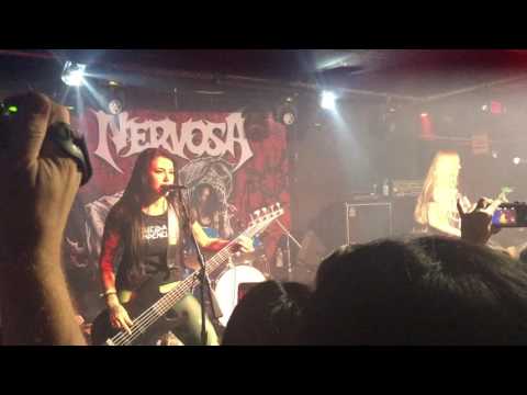 August 08 2016 Nervosa (full live concert) [Blackthorn 51, New York]