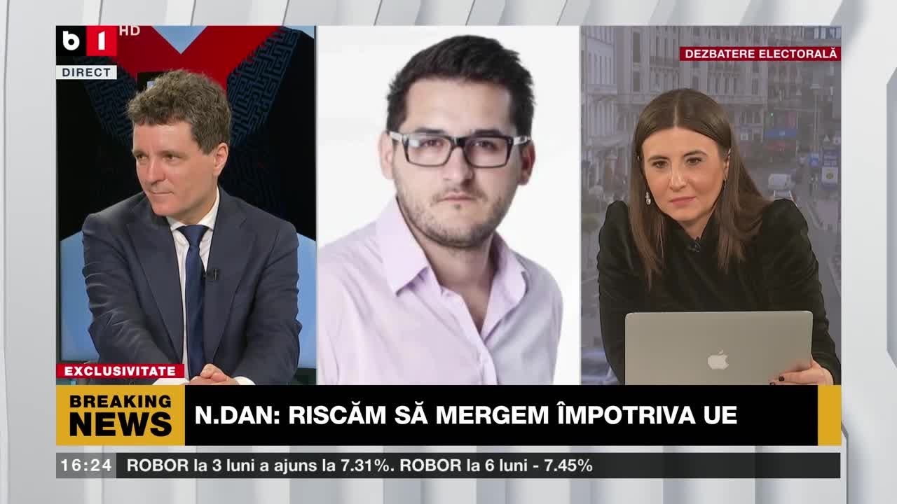 POLITICA ZILEI. NICUȘOR DAN, ÎN STUDIO-UL B1TV. NU PUTEM DA AFARĂ 500.000 BUGETARI. P2/3
