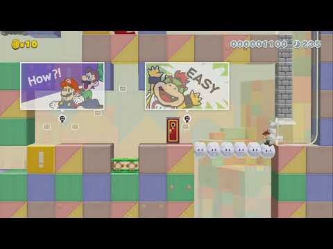 Rocky Rides & Puzzle Smashing by Jaxi - Super Mario Maker 2 - No Commentary 1bu