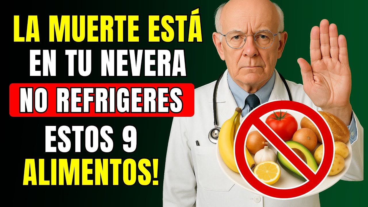 Guardar en la Nevera Estos 9 Alimentos ES PELIGROSO - ¡Aquí Les Explicamos Por Qué!