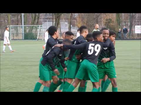 1E helft competitie 10-3-2018  DTA -Rs JO13-1 vs Zeeburgia JO13-1