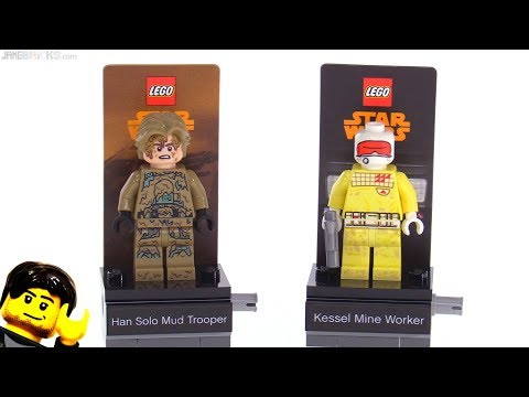 LEGO Star Wars Han Solo Mudtrooper & Kessel Mine Worker polybags reviewed!