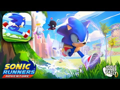SONIC RUNNERS ADVENTURE Gameplay Walkthrough Part 1 - Level 1-5 Green Hill (iOS Android)
