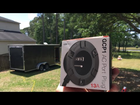 Enclosed Trailer Conversion Electrical Power Part 1 (NOCO Black GCP1)