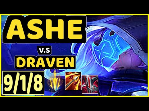 EIKA (ASHE) vs DRAVEN - 9/1/8 KDA BOTTOM ADC CHALLENGER GAMEPLAY - EUW
