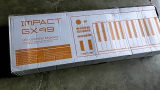 Video thumbnail for Nektar impact GX49 unboxing by Entertainment