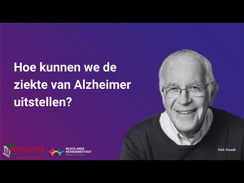 Dick Swaab Theatercollege: hoe kunnen we de ziekte van Alzheimer uitstellen?