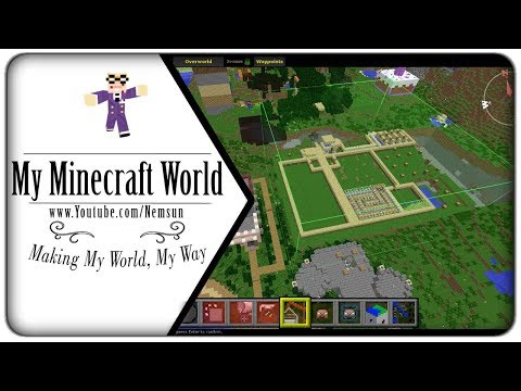 [Lets Play] My Minecraft World - E11: (MC-Edit) My First Survival World