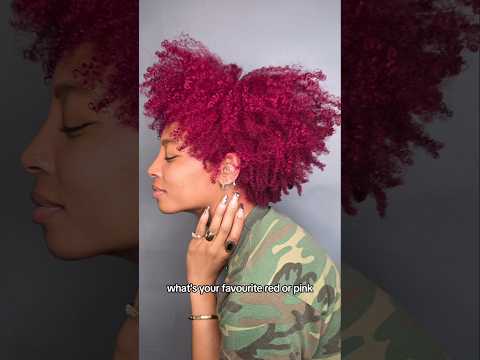 red to pink,  no bleach! 🤯