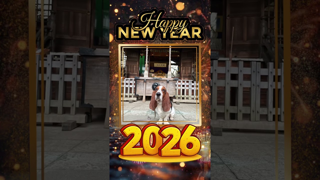 謹賀新年　いつもご視聴いただきありがとうございます　本年もよろしくお願いします