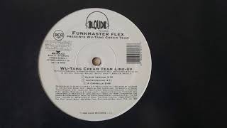 Funkmaster Flex ft Wu-Tang Clan, The Harlem Hoodz, Killa Sin &quot;Wu-Tang Cream Team Line-Up&quot; (1998)
