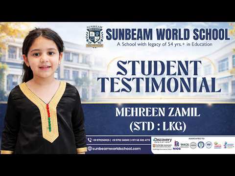Student Testimonial — Sunbeam World School
