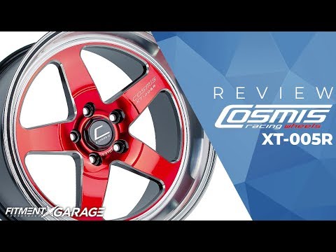 Cosmis Racing XT-005R 18x9 25 Hyperblack | XT005R-1890-25-5X100-HB