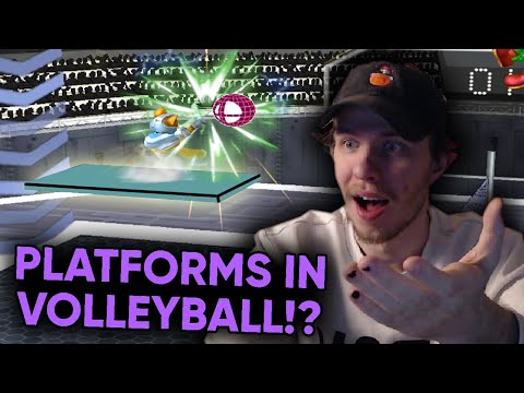 Melee Volleyball but with platforms