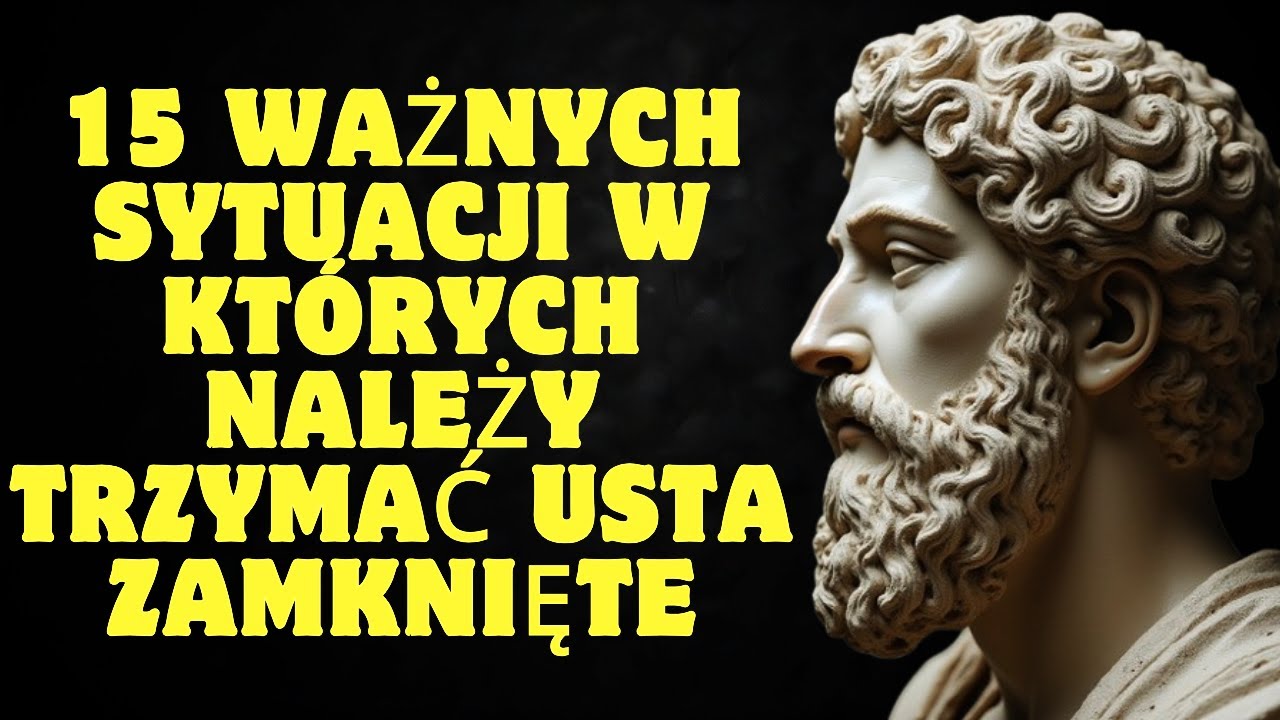 15 ważnych sytuacji w których należy trzymać język za zębami | Stoicyzm
