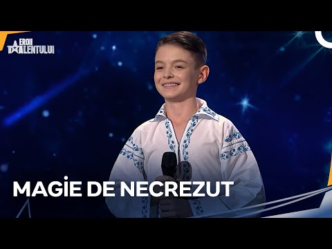 Magia Lui Arsenie A Lăsat Juriul Fără Cuvinte! | Românii au Talent